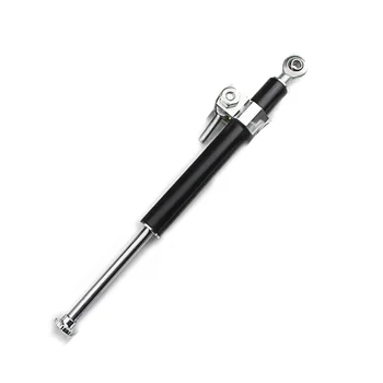 

1pc Damper 330mm Aluminum Motorcycle Fork Stabilizer Silver Anti-oxidising