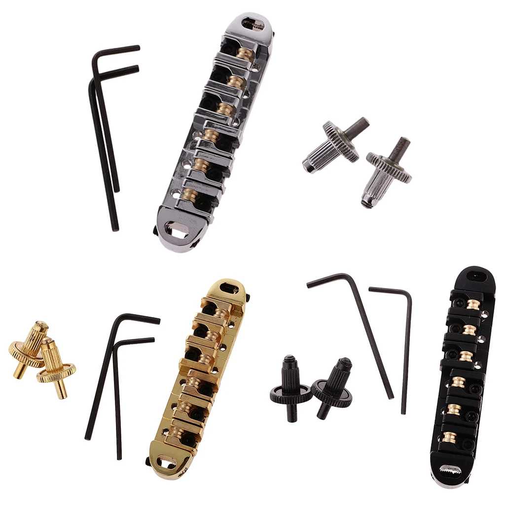 

Roller Saddle Bridge and Studs Wrench Replacement Parts & Accessories For LP Guitar