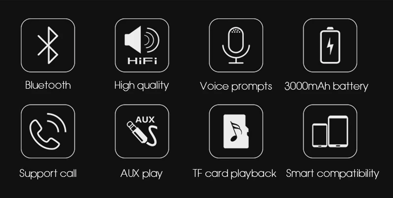 portable Alarm subwoofer Home theater wood column