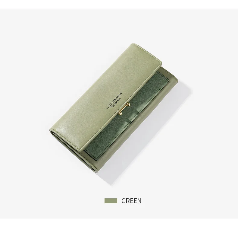 High Quality Rfid Long Zipper Wallet Women‘s Luxury PU Leather Card Wallets for Women 2019 Fashion Brand Female Money Purse Bags (29)