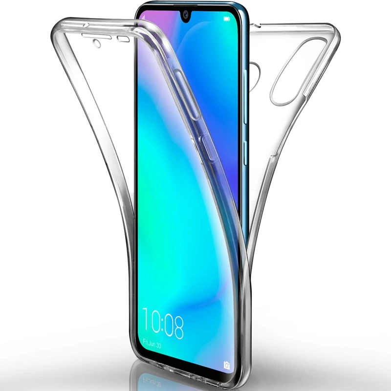

Front Back Full Body Case for Huawei Y5 Y6 Prime Y7 2019 P Smart 2019 P10 P20 P30 Mate 20 Pro Honor 8S 10 Lite 360 Soft Clear