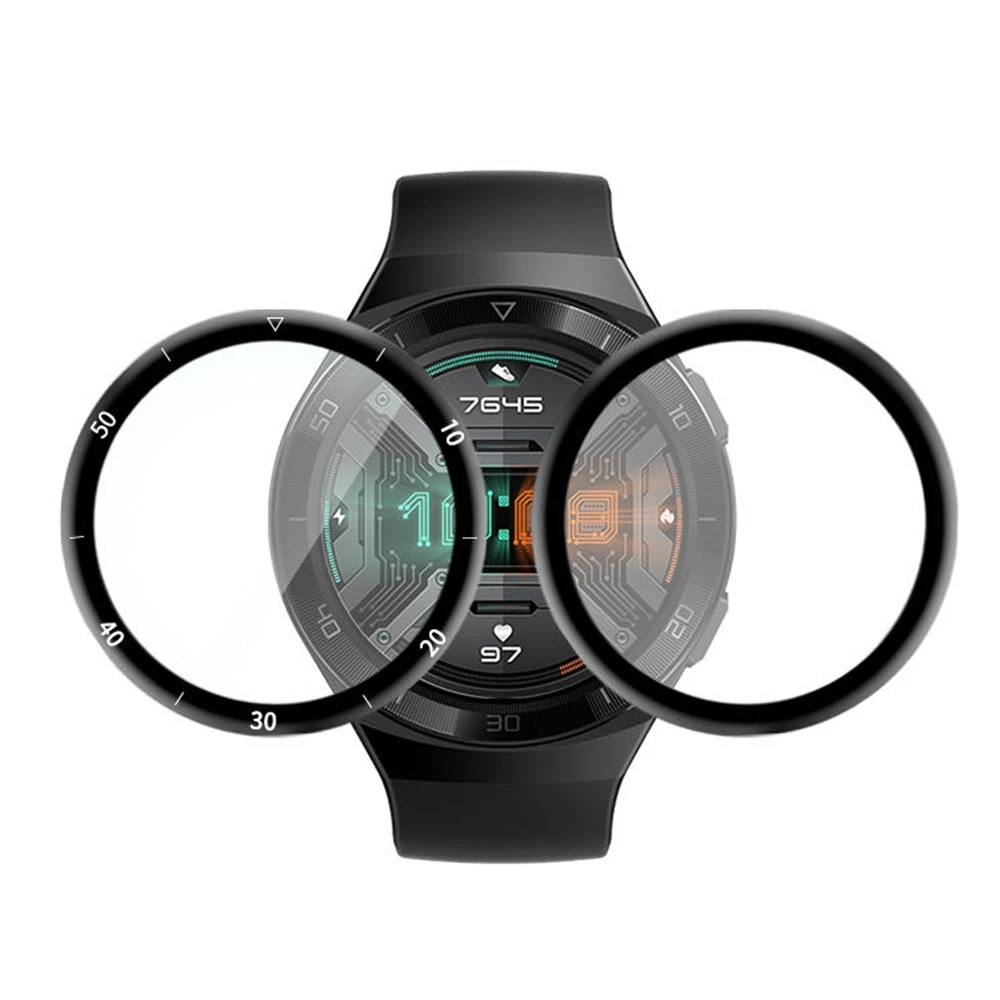 1PC screen protector cover for huawei watch GT 2E gt2e full soft 3D curved  Composite flexible protective film Guard Parts|Smart Accessories| -  AliExpress