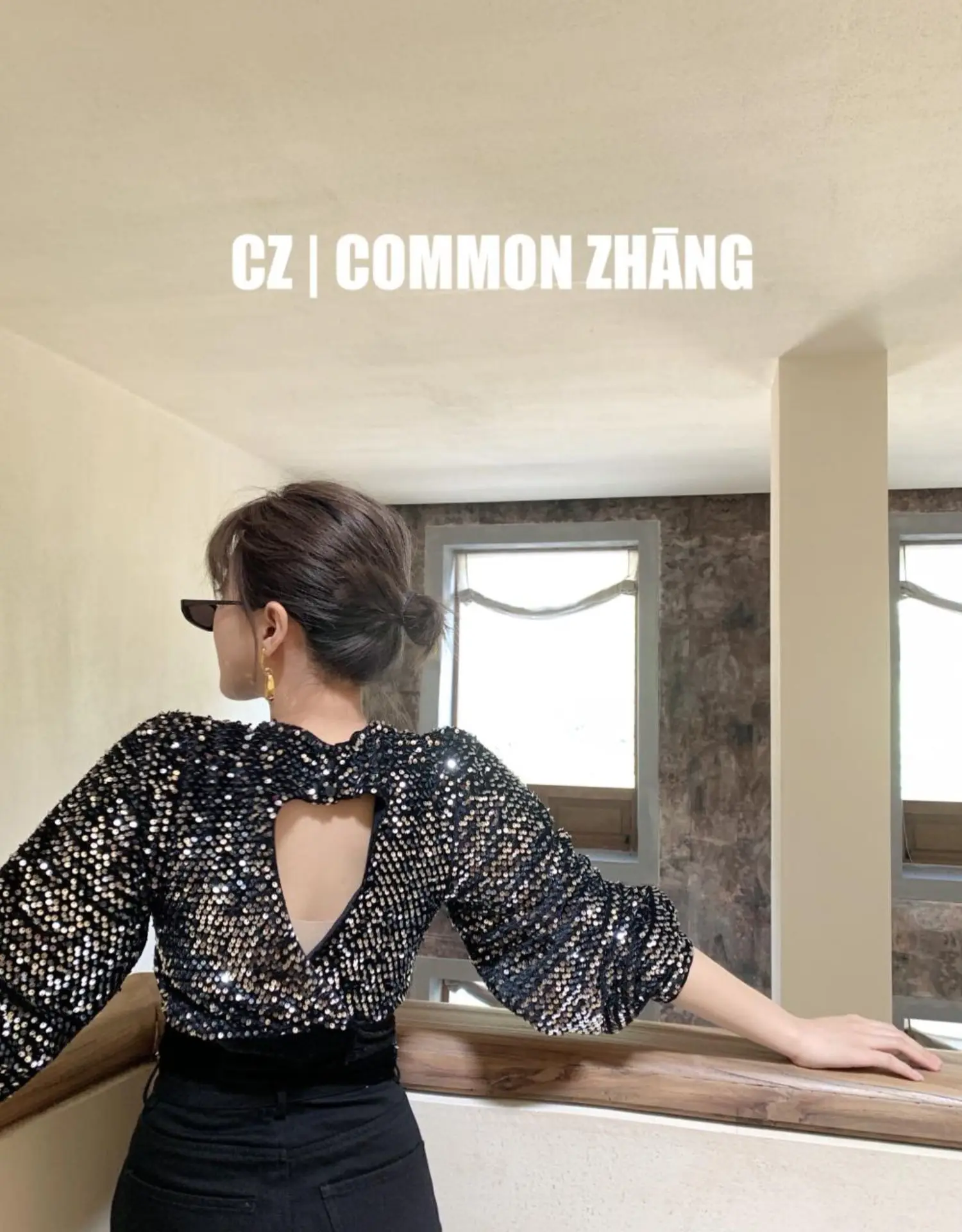 ladies silver sequin top