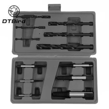 

12PC Free Shipping Chrome Vanadium Steel Auto Repair Tool Break Screw Extractor For Cars Maintenance Tools With High Quality