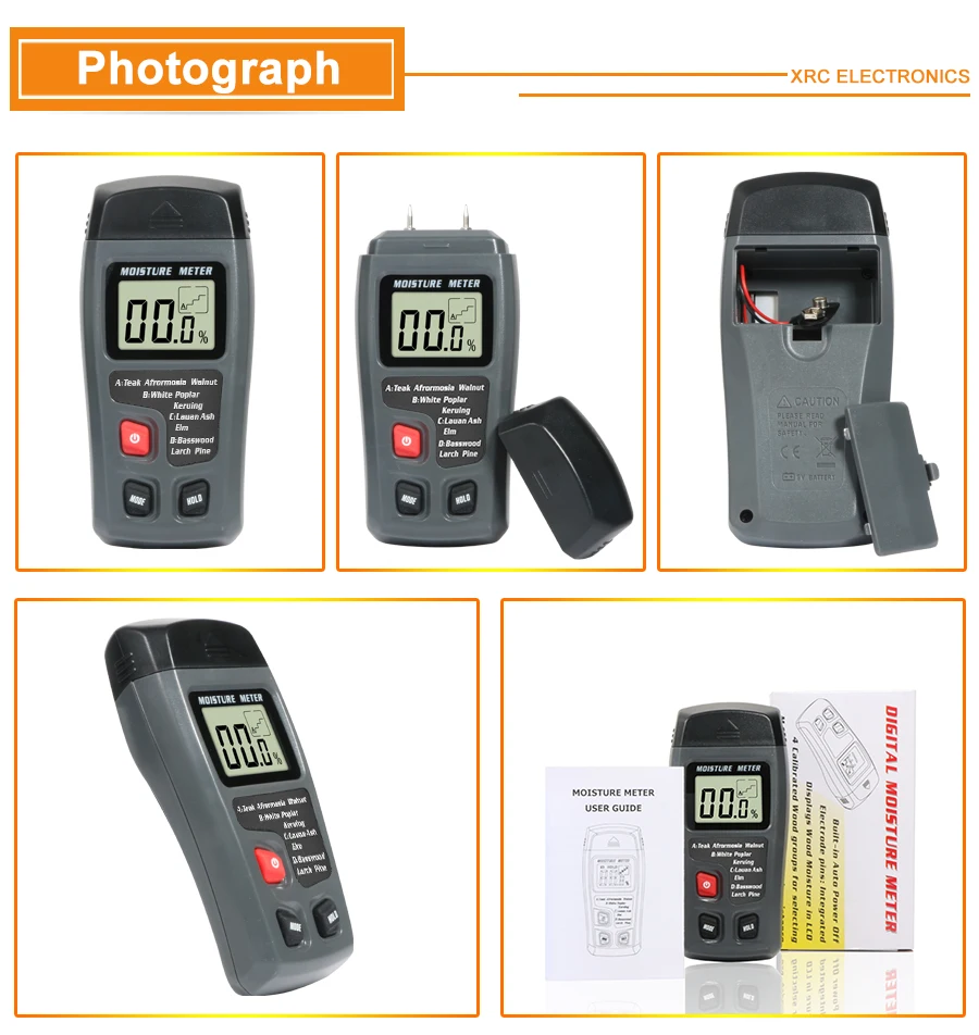 Wood moisture meter MT10 description 07