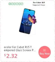 Ocolor для Cubot R15 крышка батареи прочный защитный чехол на заднюю панель Замена для Cubot R15 крышка батареи мобильного телефона