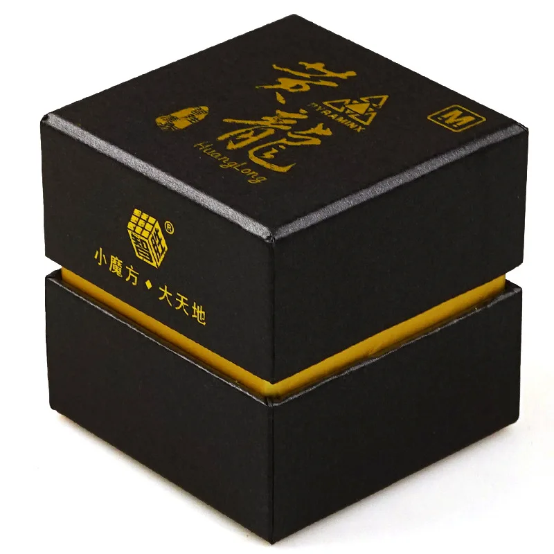 [Yuxin Huanglong Pyramid] Игрушка-игрушка, профессиональная Магнитная игра, Кубик Рубика, треугольный ненормальный куб