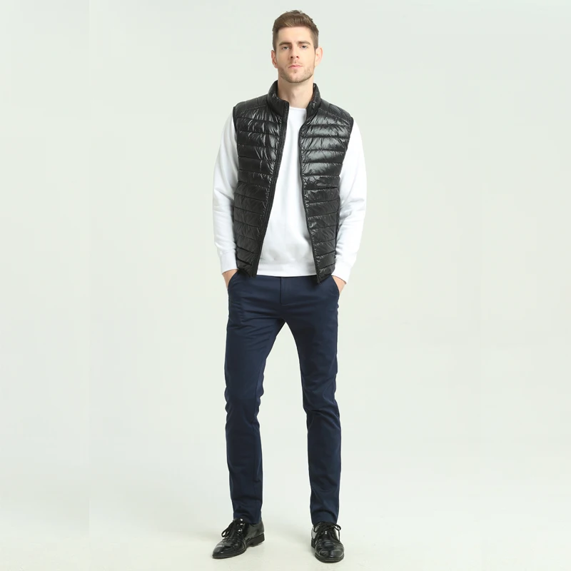 Feather Vest Coat Jacket Brand Clothing 