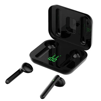 

DS-T03 Bluetooth earphone Stereo Noise Reduction Earphone Touch control With LED Touch Digital Display headset for sport