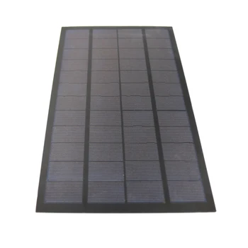 

Solar Panel 583mA 12V 7W Mini Solar Battery Cell Phone Charger Portable DIY Epoxy Polycrystalline Silicon Solar Cell