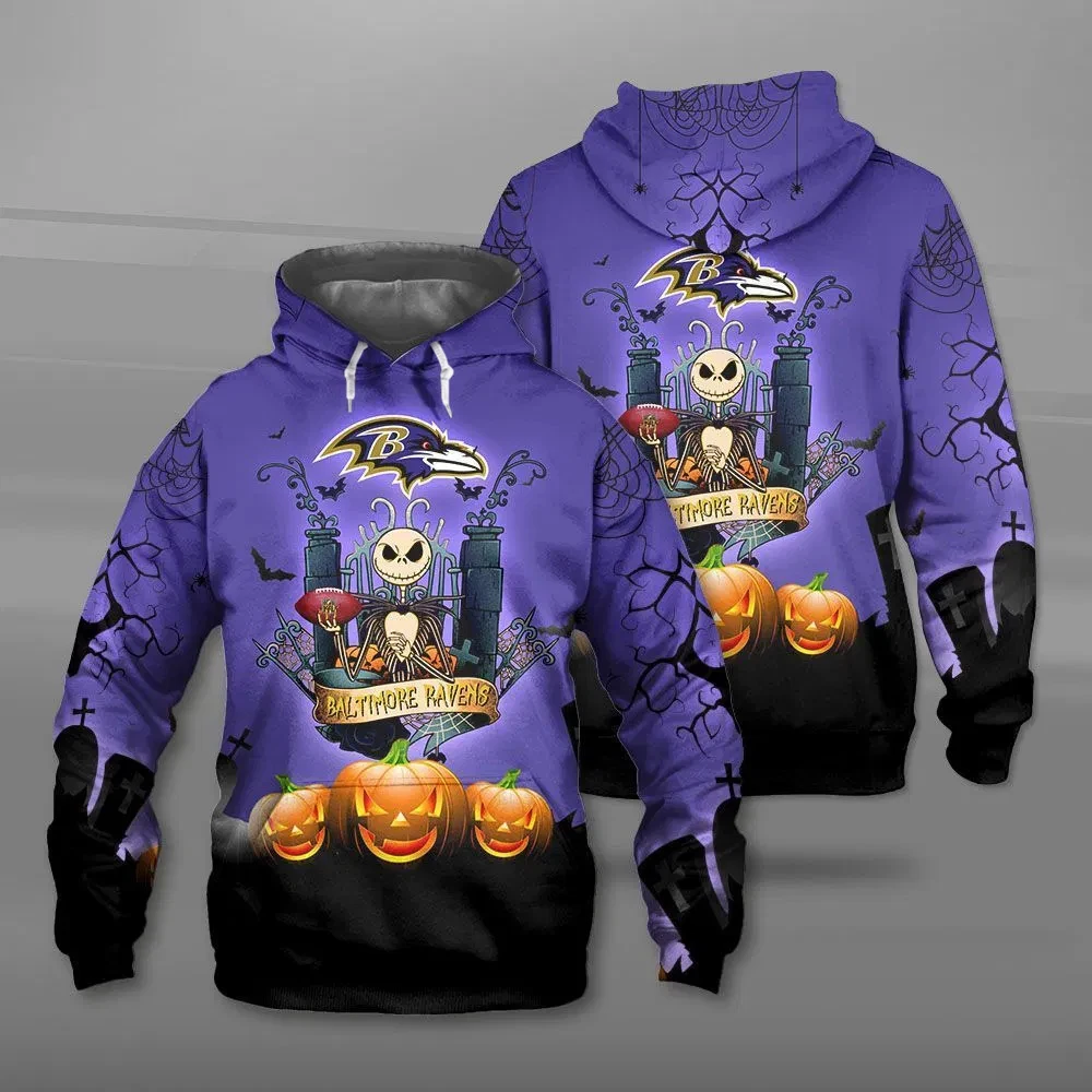 01057 Мода Baltimore Ravens 3D Толстовка крутая футбольная Толстовка - Цвет: 01057