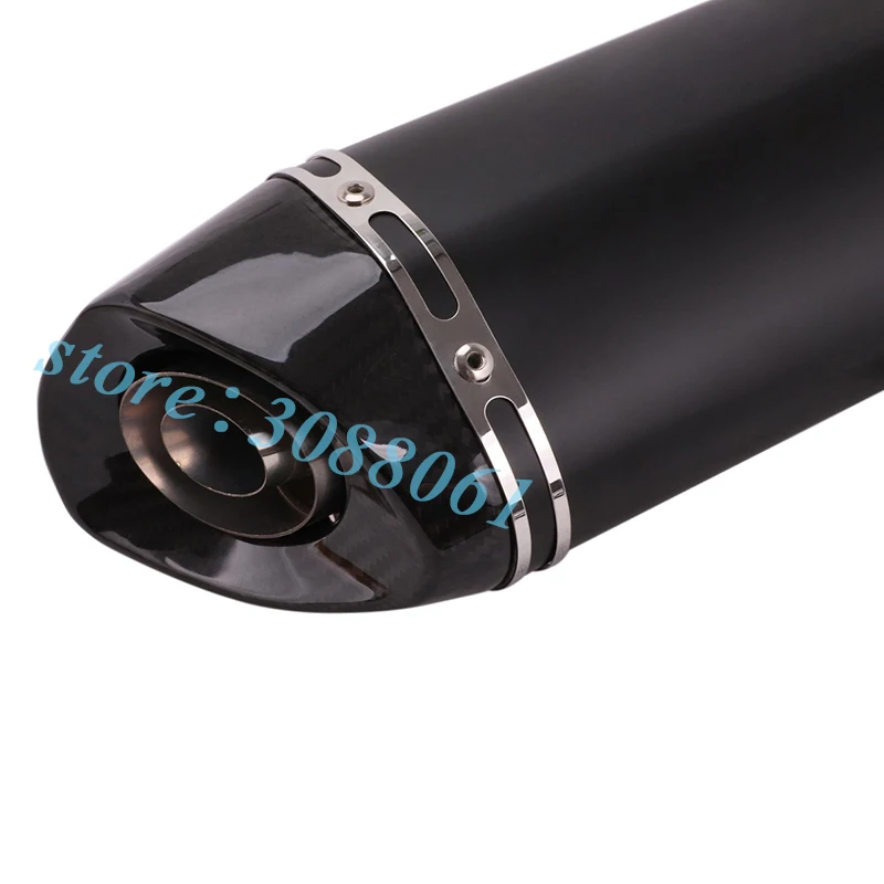 Полная система мотоцикла Akrapovic выхлопная труба для Honda FORZA 300 forza300 модифицированный карбоновый глушитель DB Killer Передняя средняя Соединительная труба