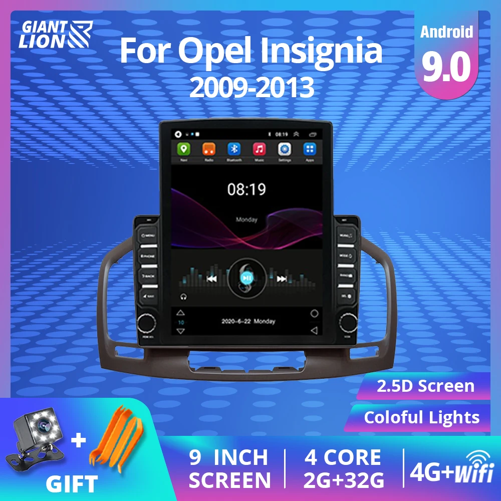 Автомагнитола 2DIN Android 9 0 для Buick Regal Opel Insignia 2009 2013 автомобильный мультимедийный