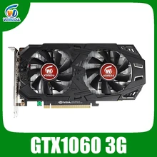 VEINEDA видеокарта gtgtx 1060 3 ГБ 192Bit GDDR5 видеокарты для nVIDIA VGA Geforce серии игр Hdmi видеокарты