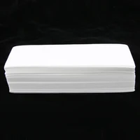 100 Pcs Non woven Depilatory Paper Waxing Strips for Legs Hair Removal Wax 1