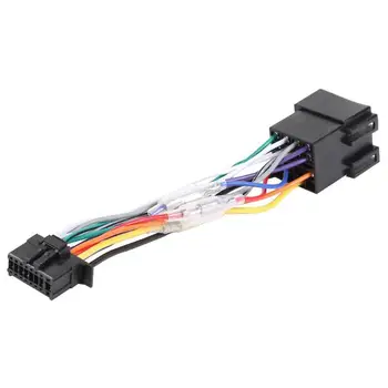 

ABS Auto Car Stereo Radio ISO Standard Wiring Harness Connector 16 Pin PI100 Plug Cable for Pioneer 2003-on