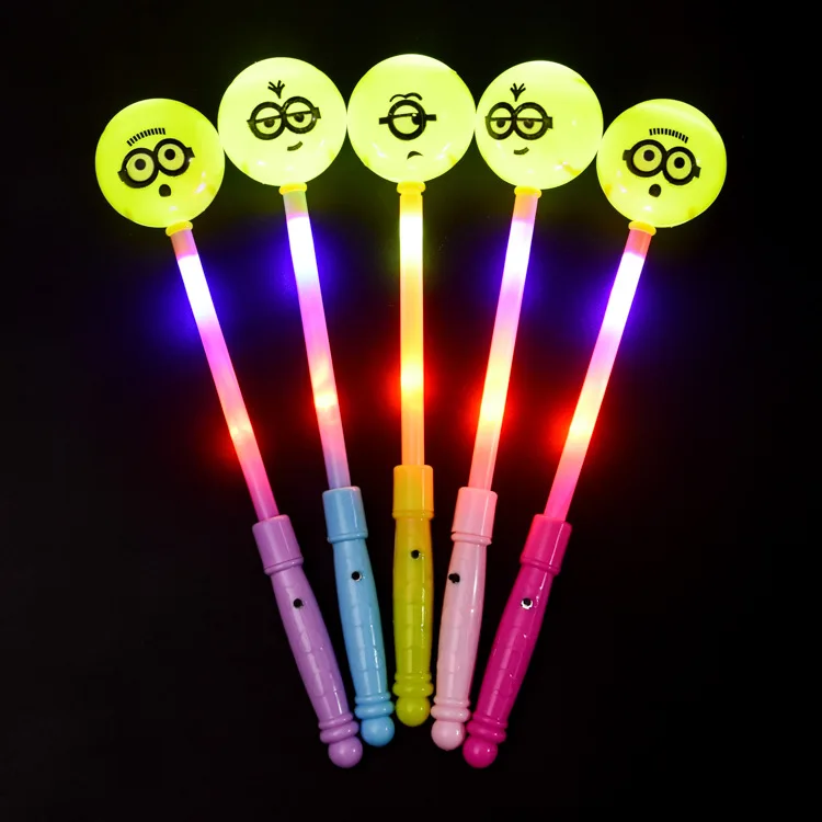 

Round Ball Glow Stick Expression Flash Stick Stall Hot Selling Toy CHILDREN'S Toy Flash Stick Manufacturers Direct Selling