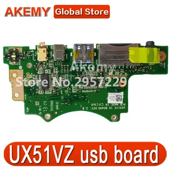 

New! for ASUS for ASUS UX51VZ UX51V U500V Laptop Audio usb IO board Interface board