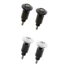 1 комплект 4x Универсальный руль для мотоцикла 7'8 Грипсы из алюминиевого сплава, руль для велосипеда, конечный замок, заглушки, Грипсы для велосипеда, крышки s