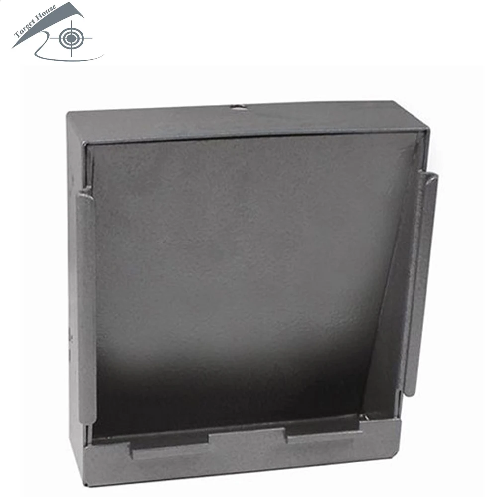 

5.50"*5.50"(14cmx14cm) Square Grey Pellet Trap & Shooting Target for Airgun, AirRifle, Pellet Gun, Steel & Plastic BBs