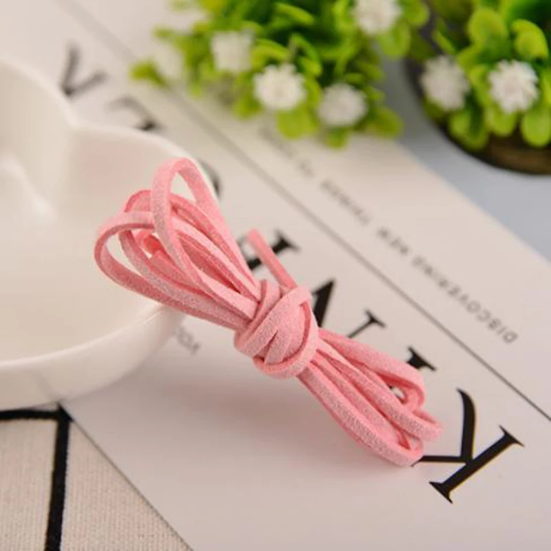 1M Suede Leather String Jewelry Making Thread Cords Braided Bracelet Necklace