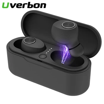 

TX29 TWS Bluetooth Headphones 5.0V Wireless Mini Binaural Stereo Sport Noise Cancel Game Headset In-ear Waterproof Earphones