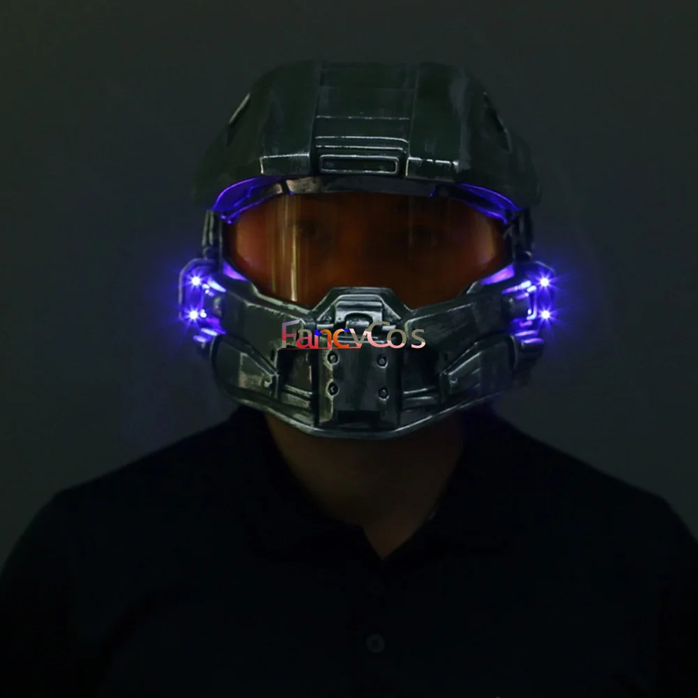 Halo 4: вперед до рассвета Косплей главный Шлем Хэллоуин косплей колпак шлем ПВХ маска реквизит