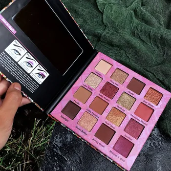 

New Designer Arrival Charming 16 Color Eyeshadow Pallete Eye Makeup Palette Matte Shimmer Pigmented Eye Shadow Powder
