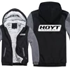 Winter HOYT Archery Huntinger Bows Hoodies Men Fashion Coat Pullover Fleece Liner Jacket HOYT Archery Sweatshirts Hoody 3