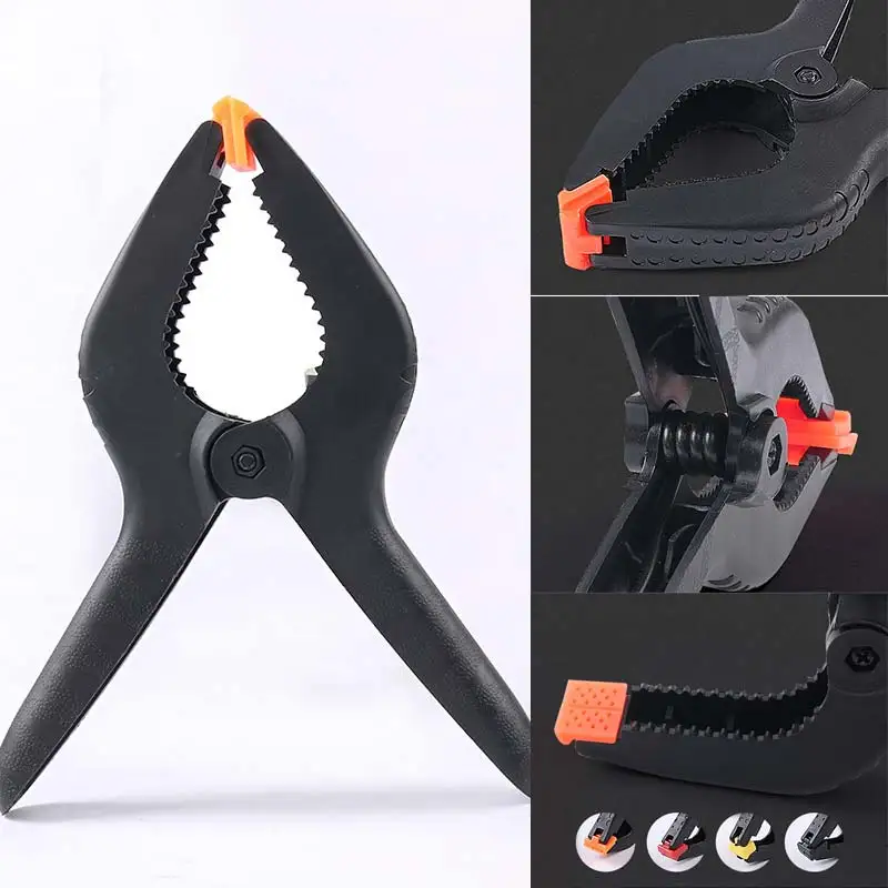

Popular DIY High Quality Woodworking Tools Multifunction Photo Studio Background DIY 1PC;Spring Clamps Plastic Spring Clip