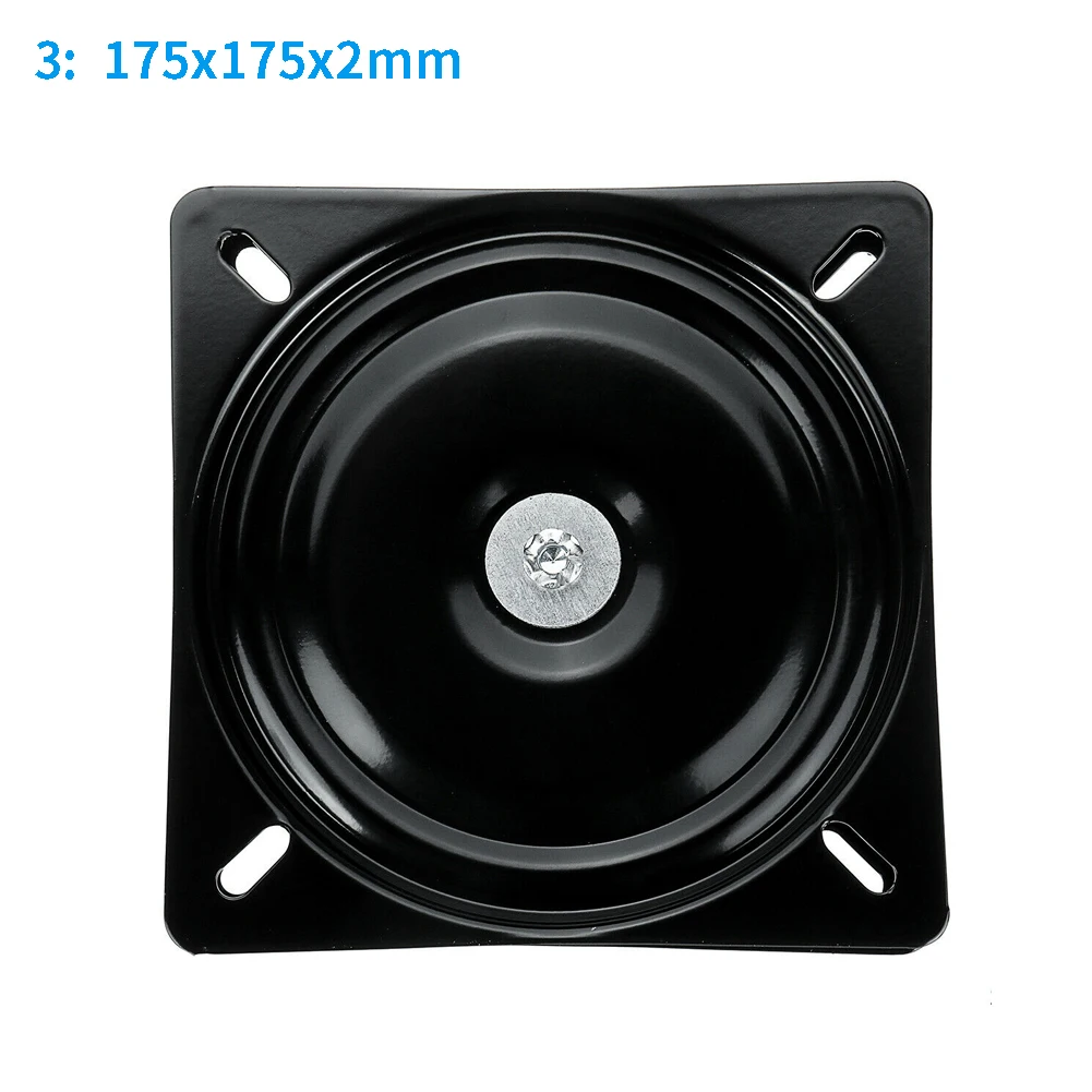 

Parts Square Bar Stool Furniture Smooth Silent Base Mount Rack 360 Degree Rotation Home Boat Seat Durable Marine Swivel Plate