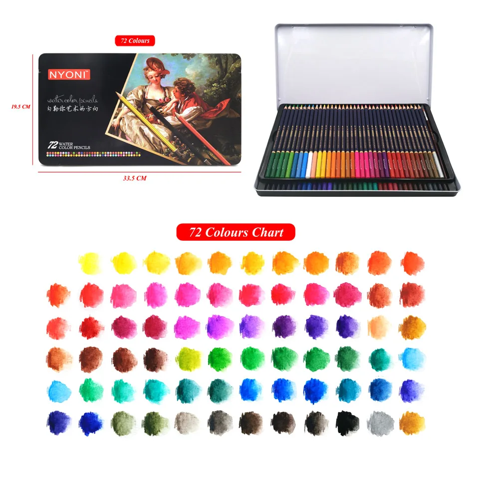 NYONI Water coloured pencil set 04