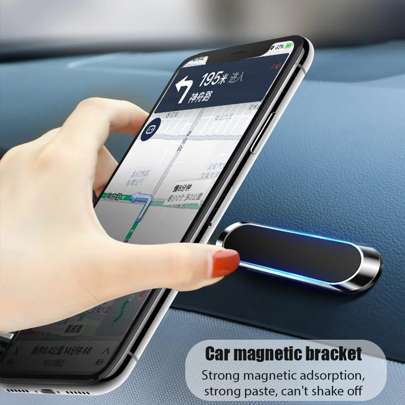 360° Rotatable Magnetic Car Phone Holder Magnet Mount Mobile Cell Phone Stand Telefon GPS Support For Iphone Xiaomi Huawei Redmi mobile phone stands for vehicle