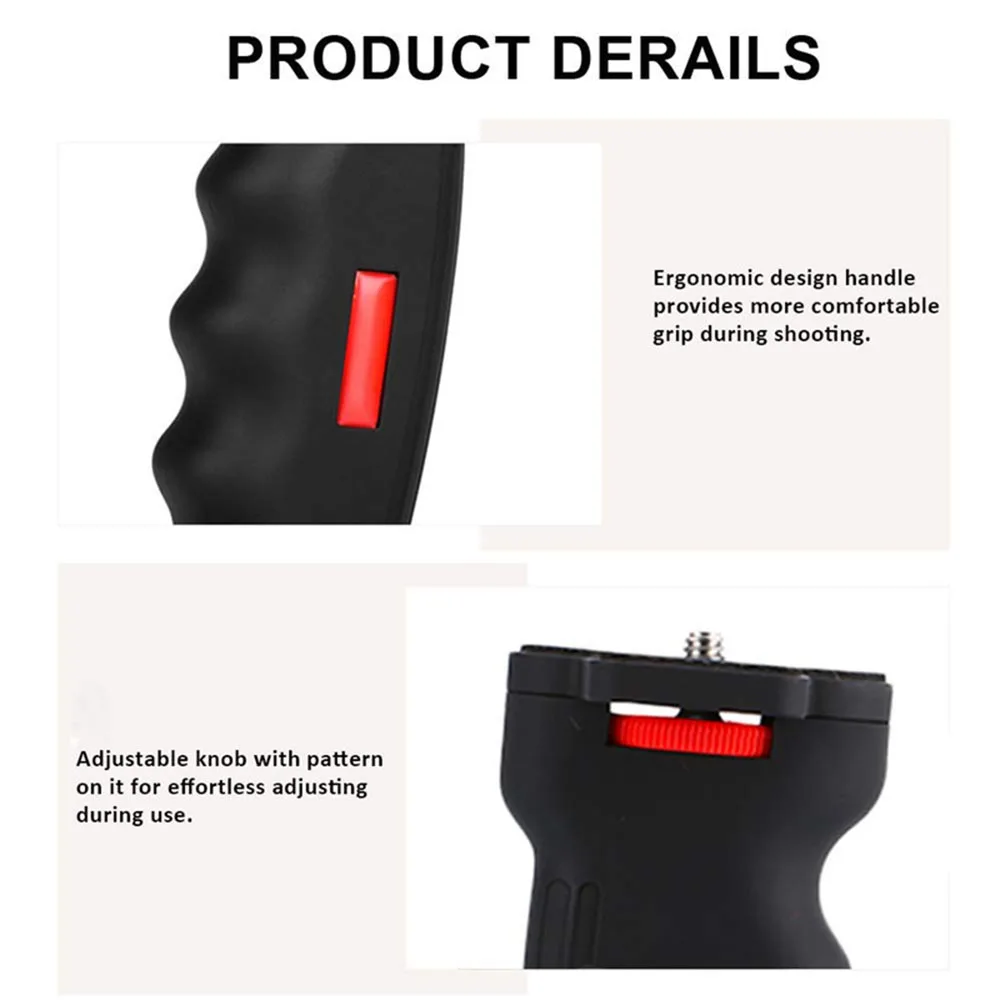 New Handheld Camera Pistol Grip Universal Handle Grip Holder Selfie Stick for GoPro Cameras Smart Phones New Handheld Camera Pistol Grip Universal Handle Grip Holder Selfie Stick for GoPro Cameras Smart Phones
