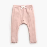 Lawadka Spring Newborn Baby Girls Pants Casual Leggings Fashion Kids PP Pants For Girls Toddler Baby Long Trousers Children Soft 2