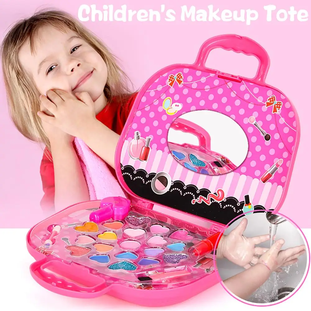 Children's Cosmetics Princess Makeup Box Set Safe Non Toxic Girl Makeup
