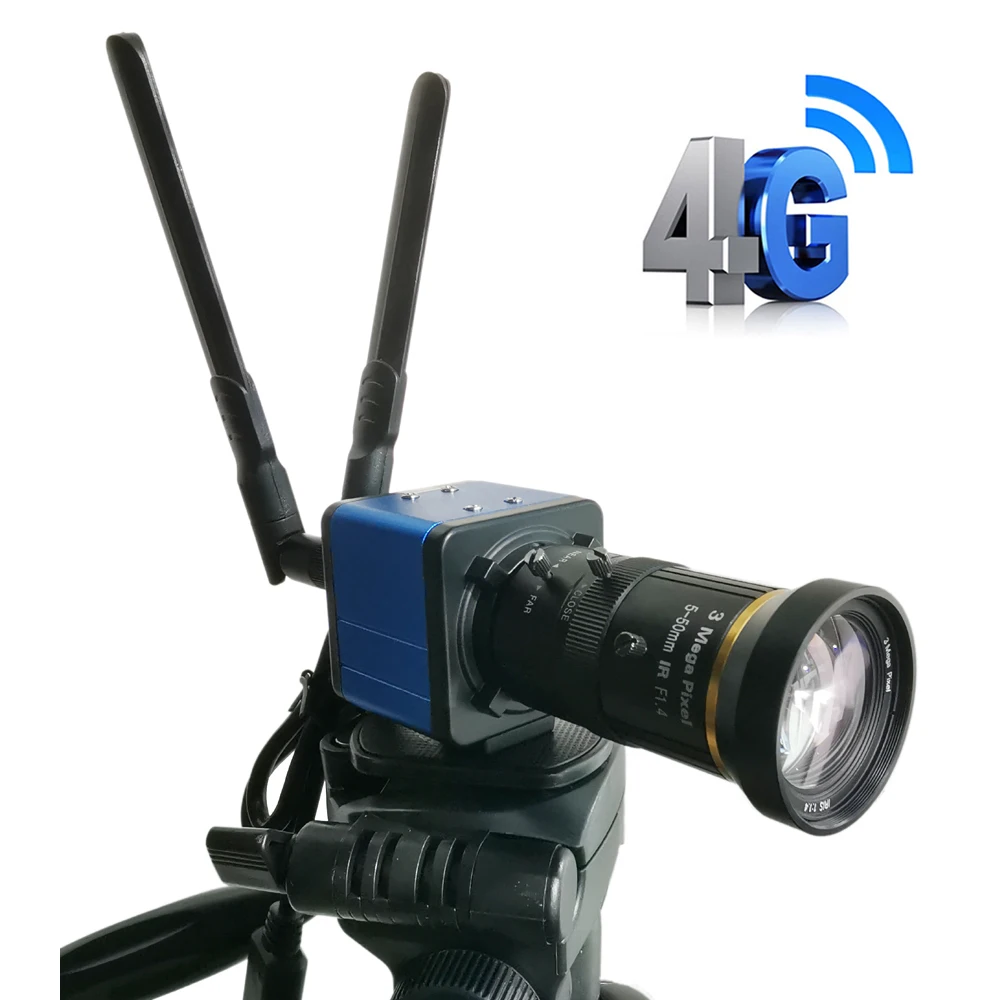 1080P Cat4 3G 4G Коробка камера прямая трансляция SIM IP SD sim карта RJ45 CCTV для безопасности с