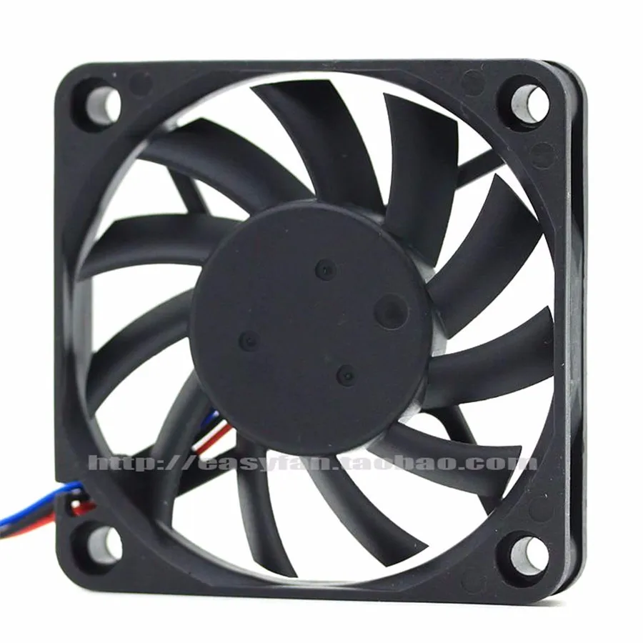 Delta-ventilador de Refrigeração da Caixa do Computador 60 mm 60x60x10 mm 12v 0.25a com 3pin 4pin Pwm Efb0612hha 6010