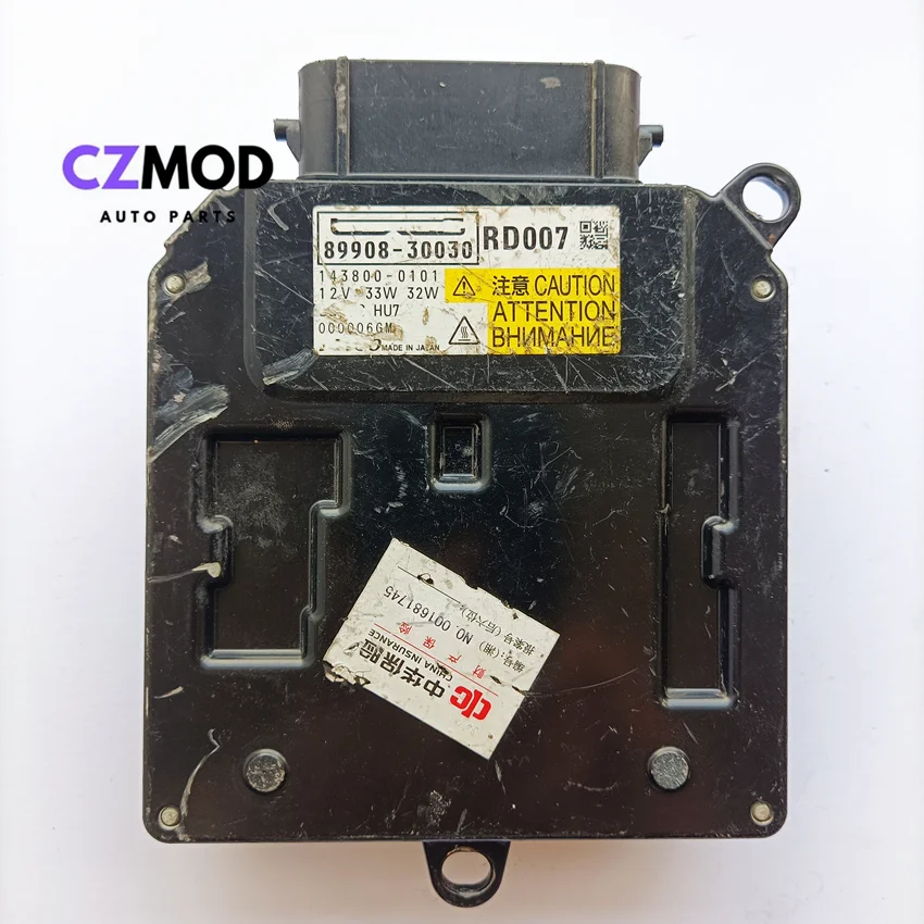 CZMOD Original RD007 89908-30030 LED Headlight Light Control Driver Module 8990830030 For Lexu-s Car Accessories czmod original used 7429125 headlight led driver control unit 63117429125 7 429 125 for bmw 3 f30 2 f45 f46 x1 car accessories