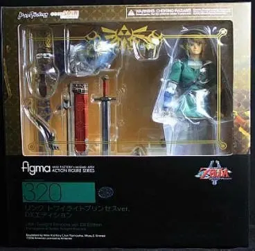 Zelda Legend Figma 320 Dusk Princess Link Deluxe Edition Zelda мобильный сменный комплект для гаража в штучной упаковке
