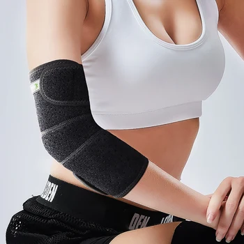 Outdoor Sport Compressie Elbow Brace Pad Letsel Aid Band Verstelbare Elleboog Guard Wrap Band Elastische Gym Sport Elleboog Outdoor Sport Compressie Elbow Brace Pad Letsel Aid Band Verstelbare Elleboog Guard Wrap Band Elastische Gym Sport Elleboog