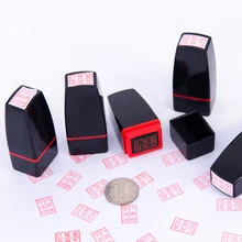 Имя печать пользовательское имя частная печать штамп изготовление Маленькая плоская головка имя, подпись, штамп рукописная светочувствительная печать