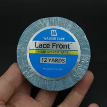 Кружевная лента для поддержки спереди, клей для волос и двухсторонняя лента для парика, клейкая лента для ходунков T003