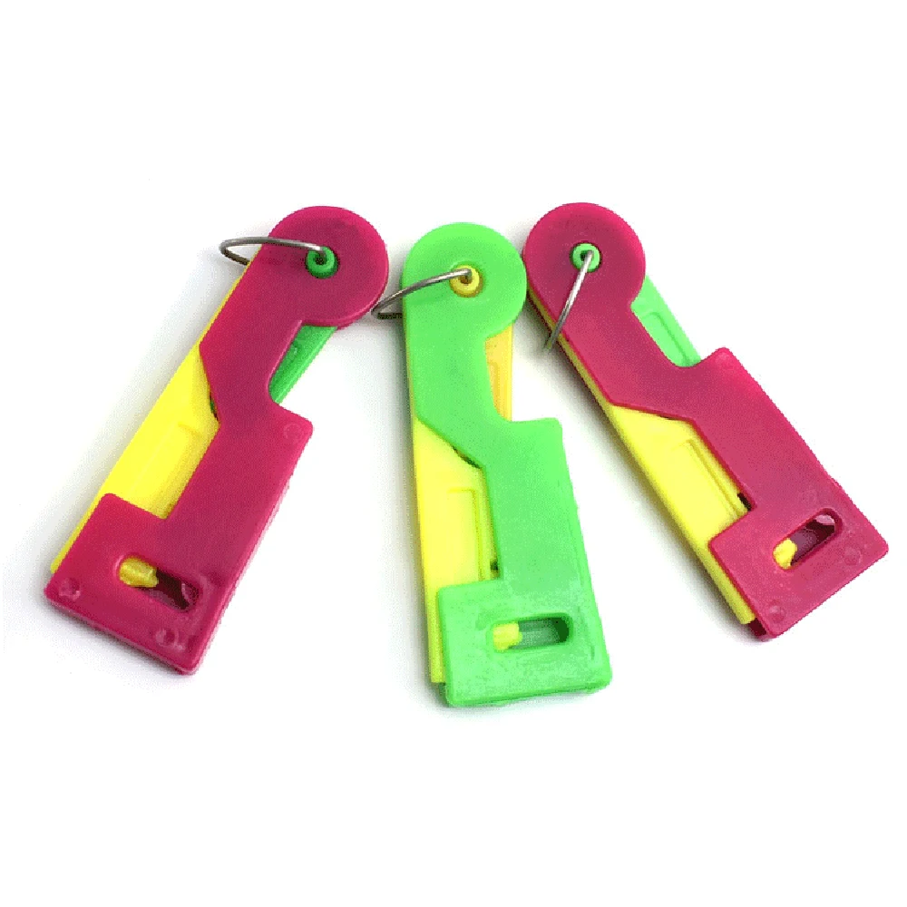 

Automatic Needle Leader Plastic Belt Loop Automatic Suture Easy Installation Quick Lead Random Color