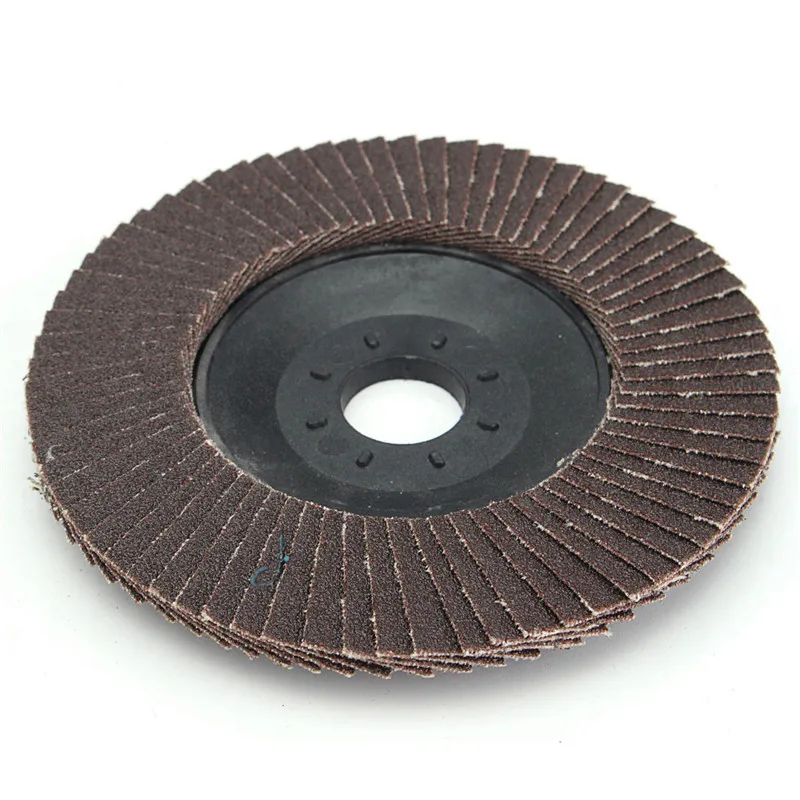 10Pcs100mm клапаном наждачные круги 120/240/320 Грит угловая шлифовальная машина