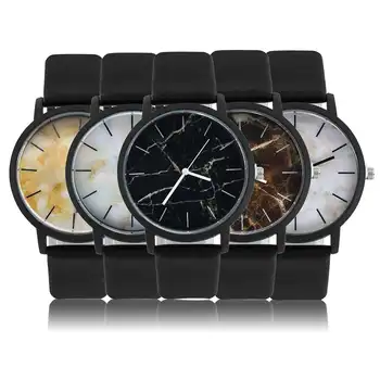 

Men Women Unisex Fashionable Design Retro Leather Strap Wrist Watches Vintage Marbling Pattern Quartz Wrist Watch relogio