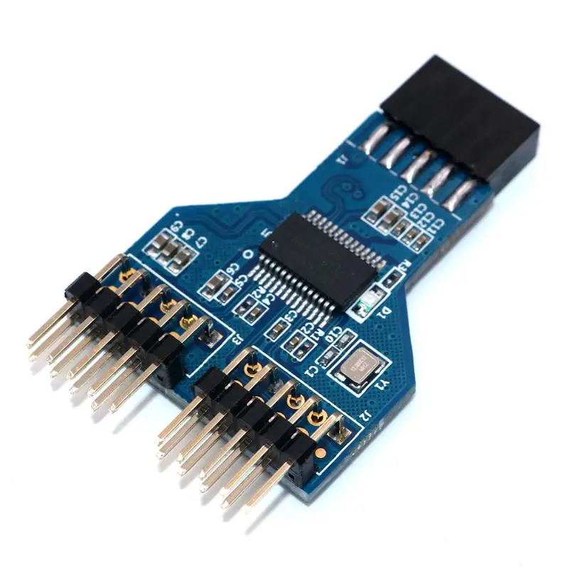 4 порта USB2.0 концентратор сплиттер легкость и способность порта нет места занимает Светодиодный индикатор для рабочего стола U диск клавиатура мышь
