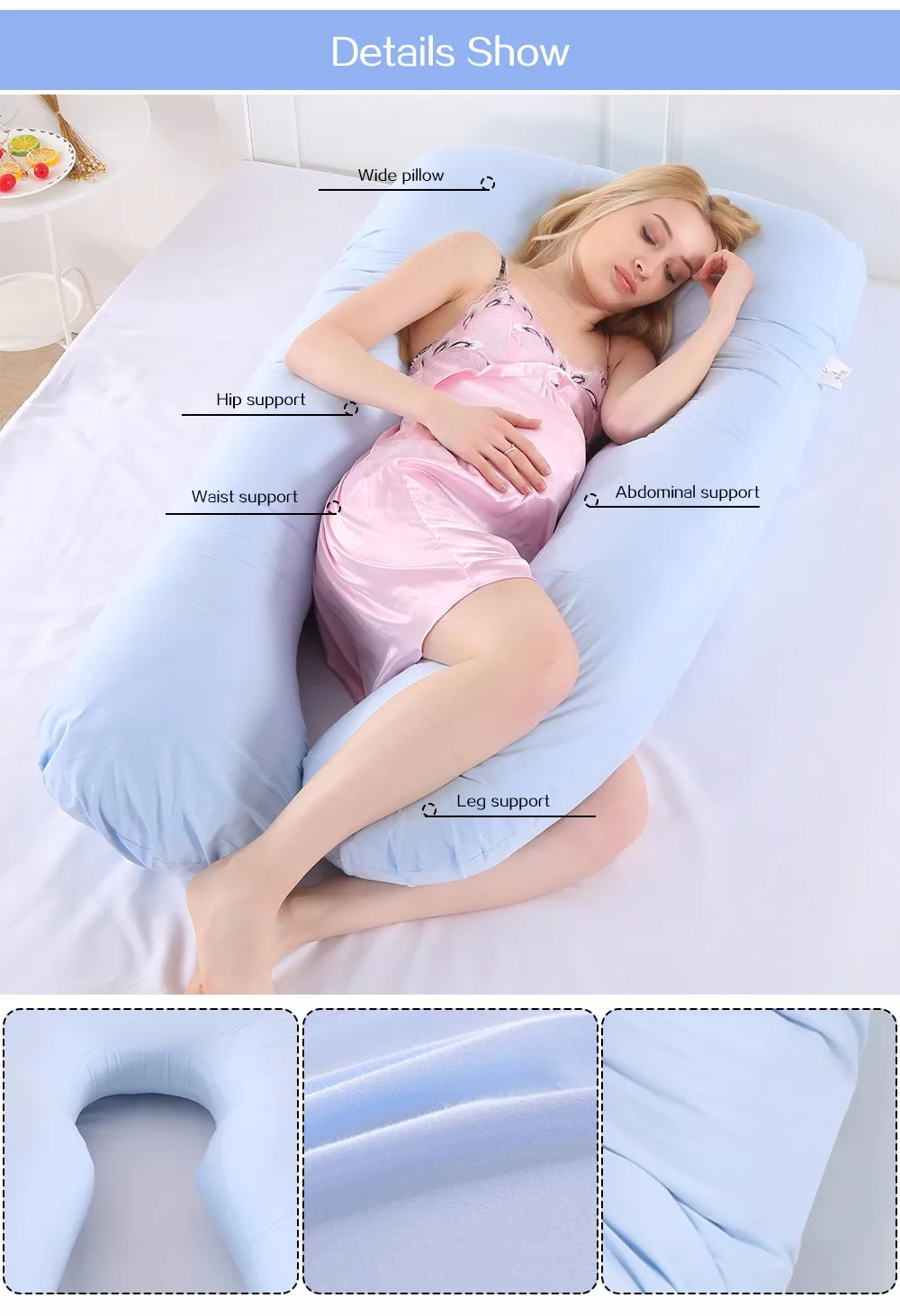 Многофункциональный Беременность подушка для боковая беременных Для женщин