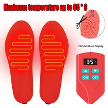 Батарея-приведенный в действие топления длинноволновой мягкие вставки под стельками обувь для мужчин и женщин, обогреватели для ног
