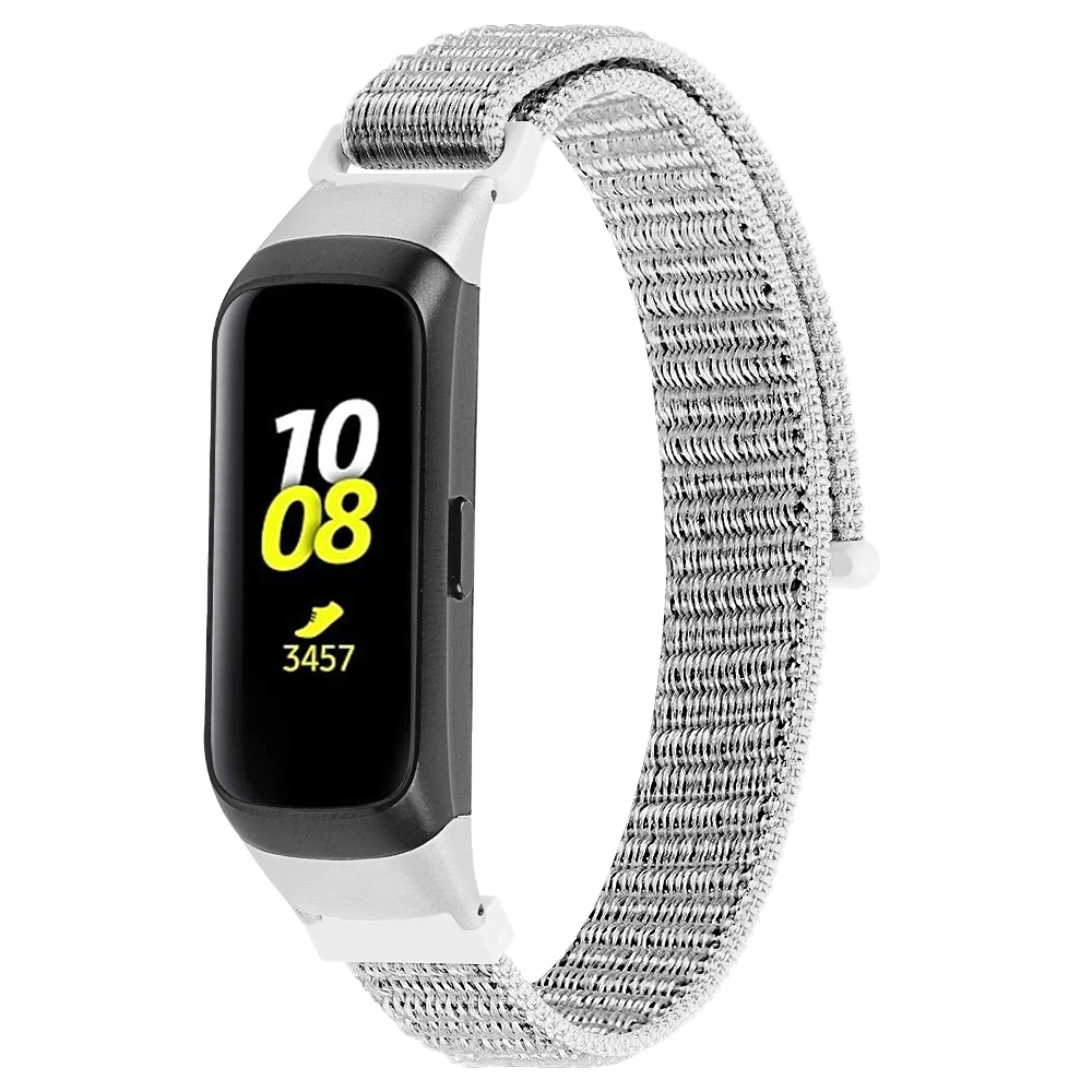 Модный ремешок для наручных часов для samsung galaxy fit SM-R370, нейлоновый ремешок для наручных часов, умный Браслет для galaxy fit-e SM-R375+ рамка